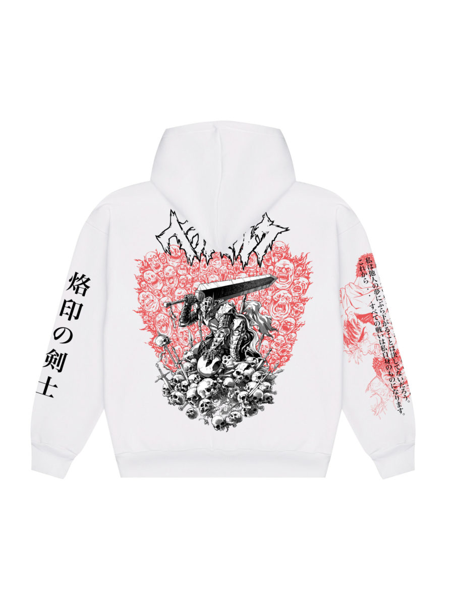 HOODIE / BERSERK WHITE