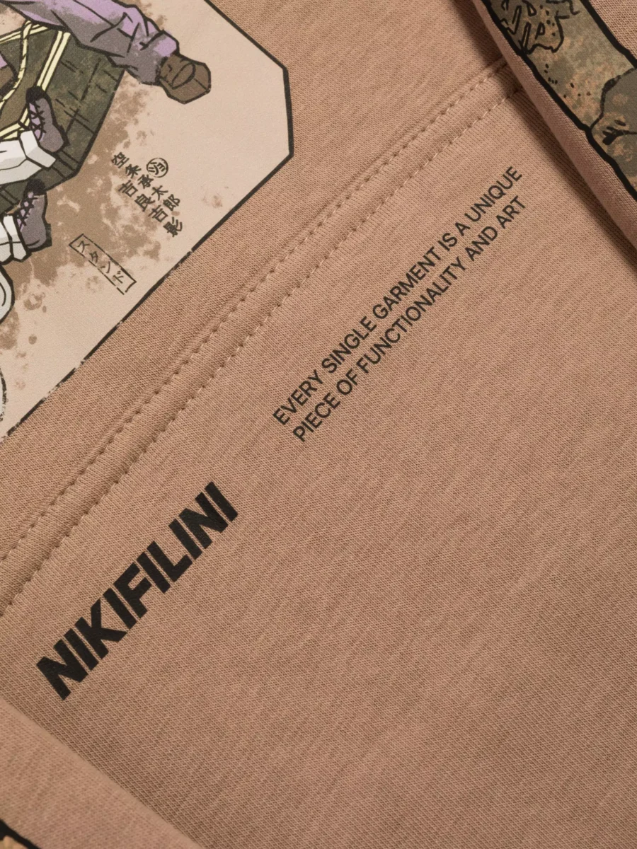 HOODIE / VINTAGE KQ BEIGE — изображение 10