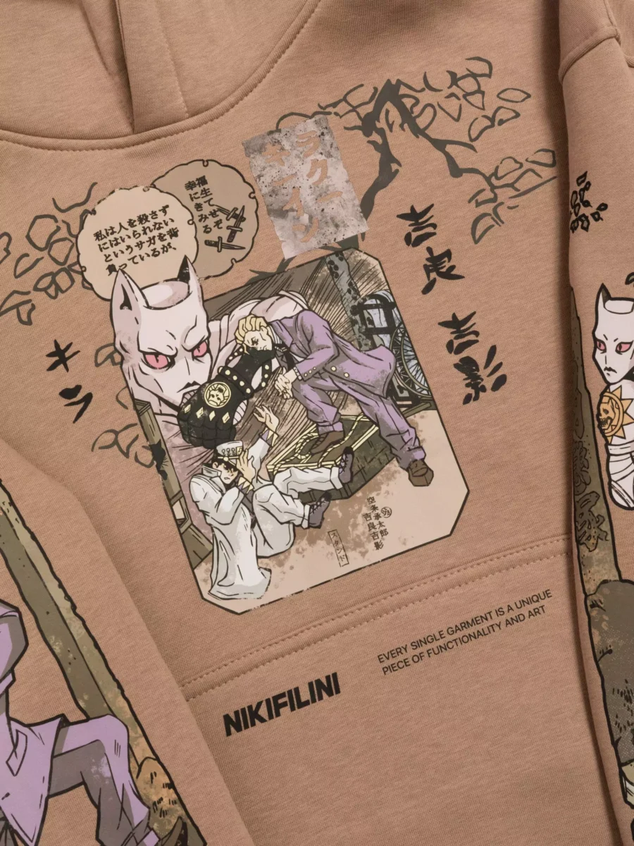 HOODIE / VINTAGE KQ BEIGE — изображение 13