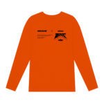 ЛОНГСЛИВ / OTAKU NEON ORANGE