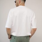 Футболка Oversized «Синус, косинус», белая