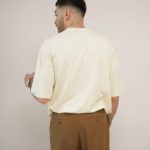 Футболка Oversized «Синус, косинус», кремовая