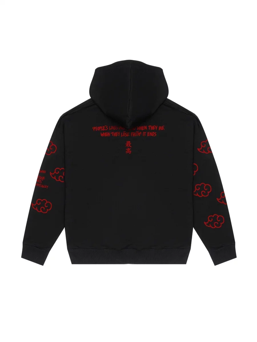 ВЫШИТЫЙ ХУДИ SUPREME RED