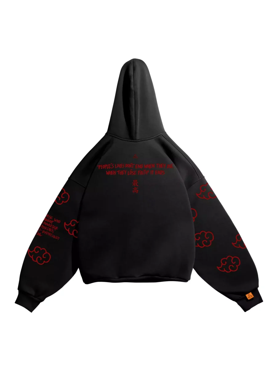 ВЫШИТЫЙ ХУДИ SUPREME RED — изображение 2