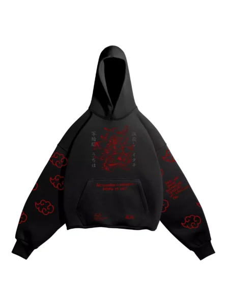 ВЫШИТЫЙ ХУДИ SUPREME RED
