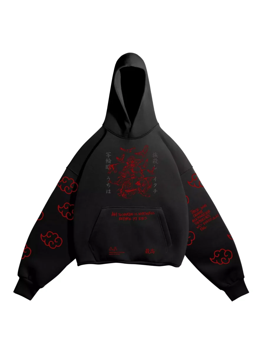 ВЫШИТЫЙ ХУДИ SUPREME RED