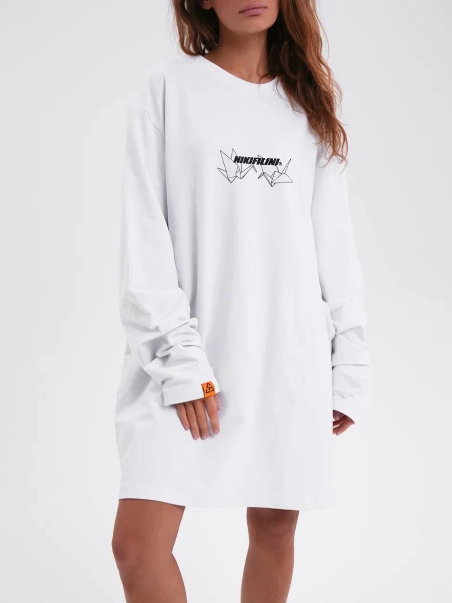 LONGSLEEVE / ORIGAMI WHT