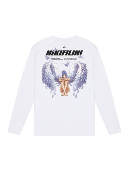 LONGSLEEVE / ORIGAMI WHT