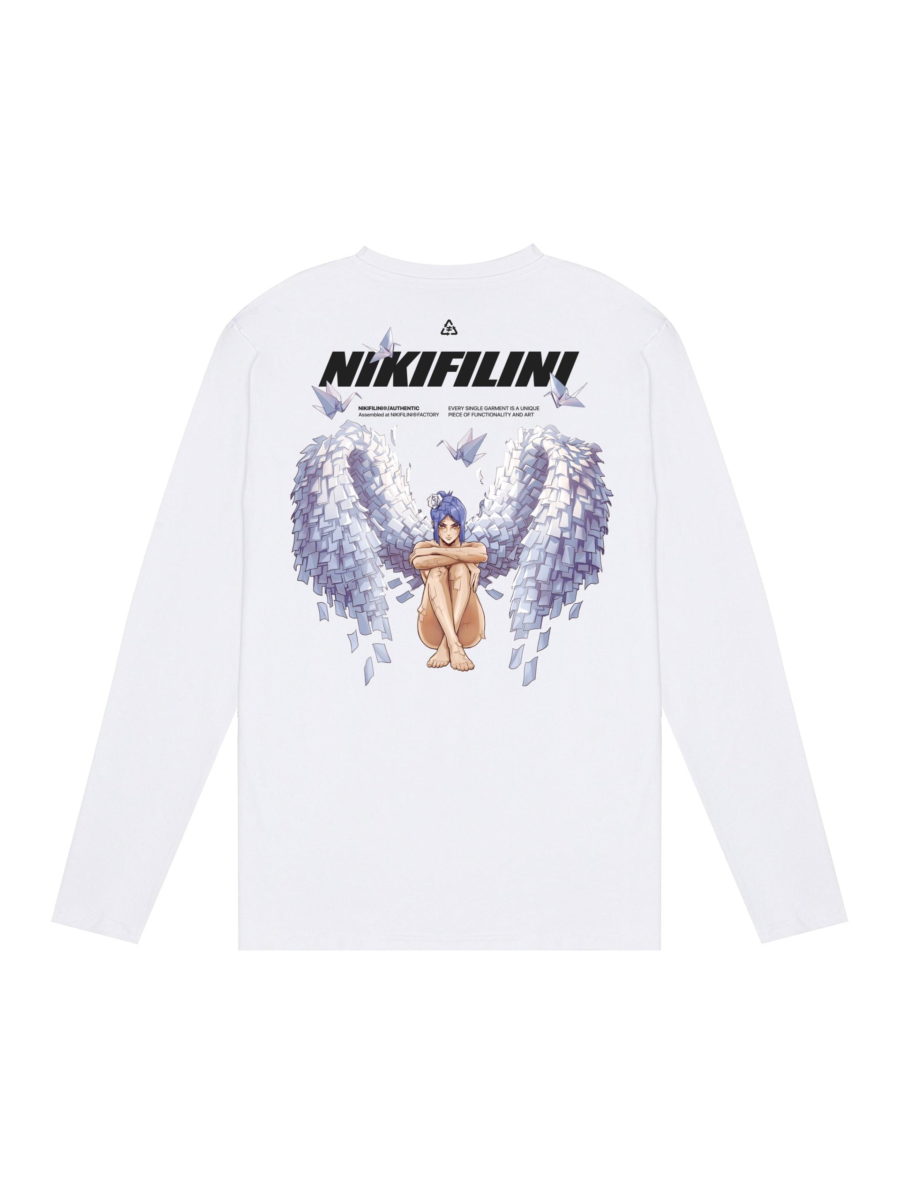 LONGSLEEVE / ORIGAMI WHT