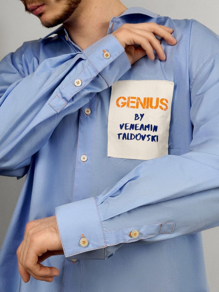 РУБАШКА OVERSIZED “GENIUS”