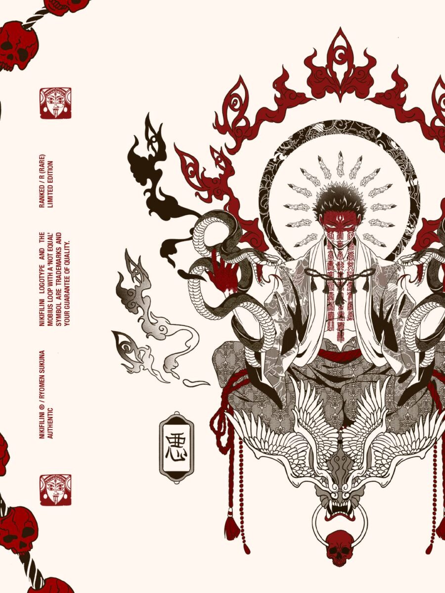 ЗИП-ХУДИ | RYOMEN SUKUNA (SR) — изображение 5