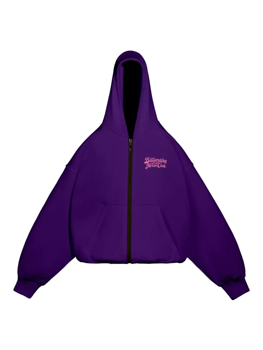 ЗИП-ХУДИ | NERD$CLUB VIOLET EDITION — изображение 2