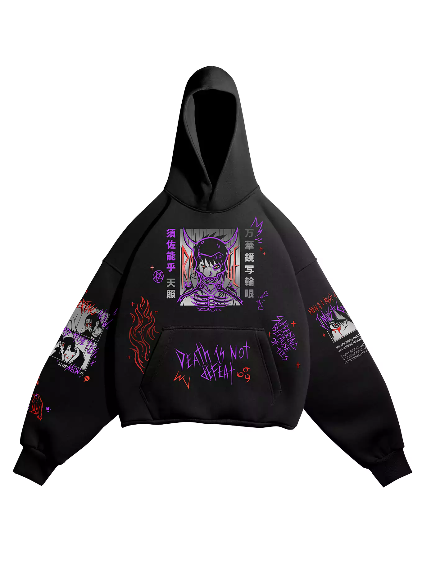 ХУДИ | DARK SASUKE REFLECTIVE (UR) — изображение 2