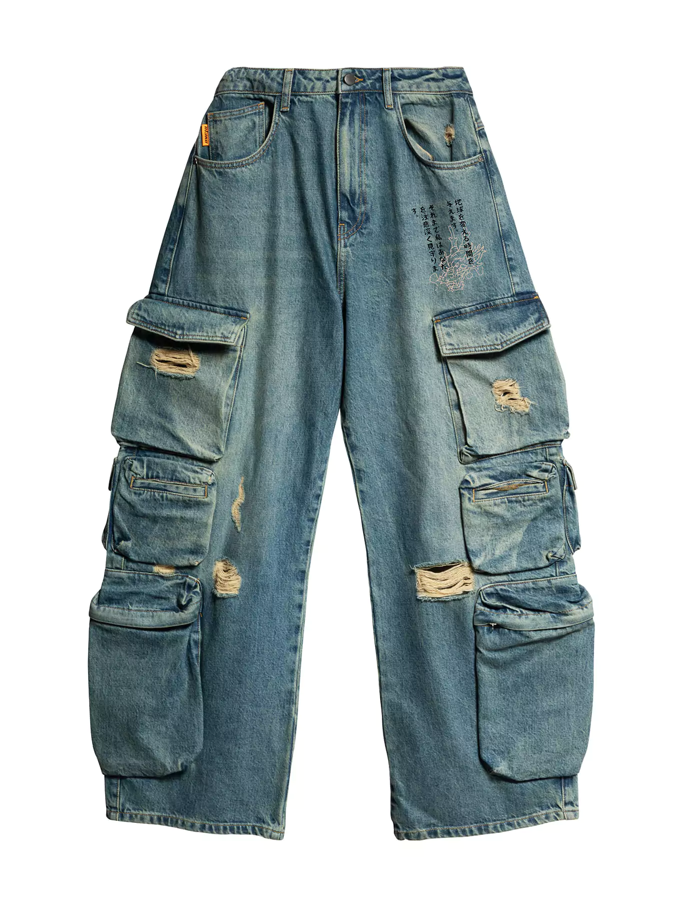 DENIM ДЖИНСЫ KARGO | SPIRIT OF INFERNO