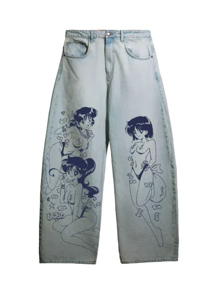 DENIM ДЖИНСЫ | OPPAI DARK BLUE