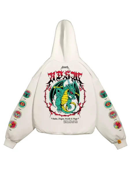 ЗИП-ХУДИ | BDSM WHT