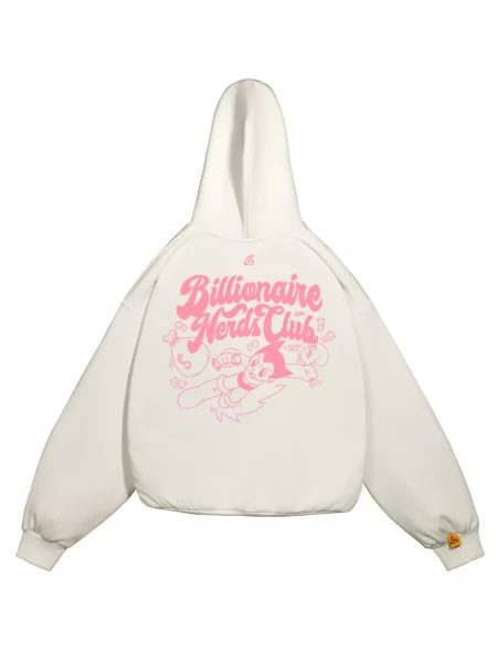 ЗИП-ХУДИ | NERD$CLUB WHT