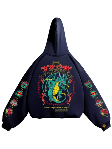 ЗИП-ХУДИ | BDSM DARK BLUE