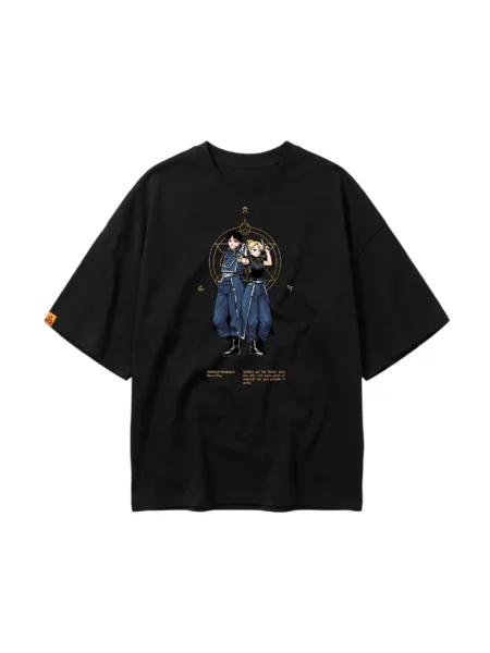 ФУТБОЛКА | FIRE DUO BLC (ОГНЕННЫЙ ДУЭТ, ЧЁРНЫЙ)