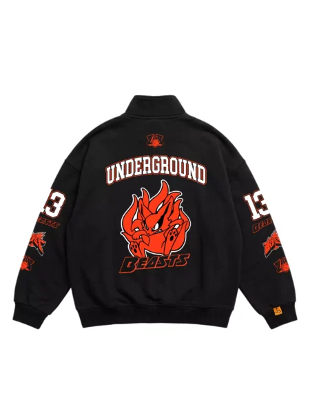 СВИТШОТ НА МОЛНИИ NIKIFILINI X UNDERGROUND BIZNES | KURAMA (КУРАМА)