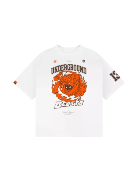 ФУТБОЛКА NIKIFILINI X UNDERGROUND BIZNES | SUSANOO WHT (СУСАНОО, БЕЛЫЙ)